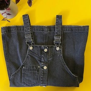 Denim jumper skirt -Size 11-12